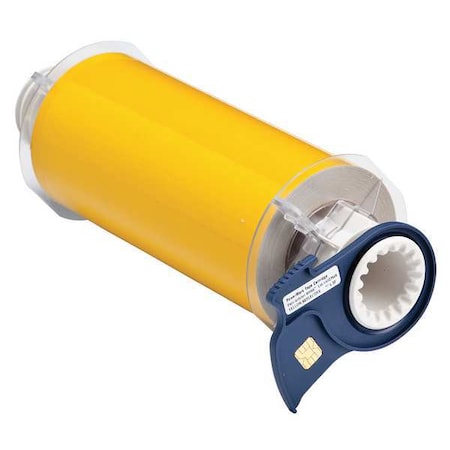 Thermal Transfer Label, Yellow Reflective, Labels/Roll: Continuous MPN:51585