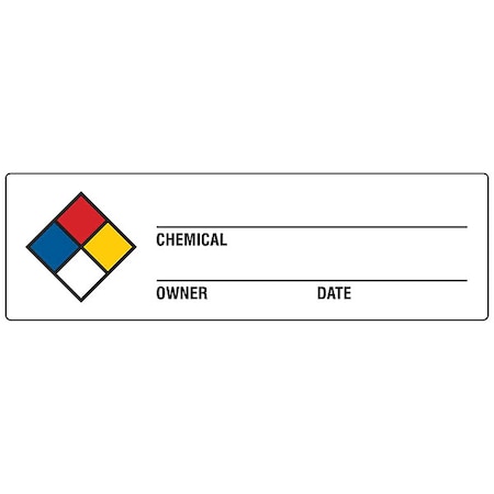 HMIGLabel, 14inH, 10inW, Polystyrene, PK250 MPN:517VLS