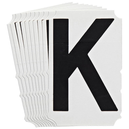 LetterLabel, 6-3/4inH, 4-1/2inW, PK10 MPN:5180P-K