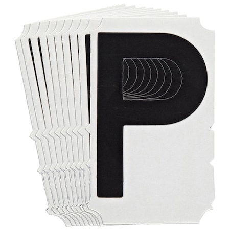 LetterLabel, 6-3/4inH, 4-3/8inW, PK10 MPN:5180P-P