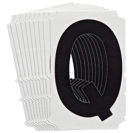LetterLabel, 6-3/4inH, 4-1/2inW, PK10 MPN:5180P-Q