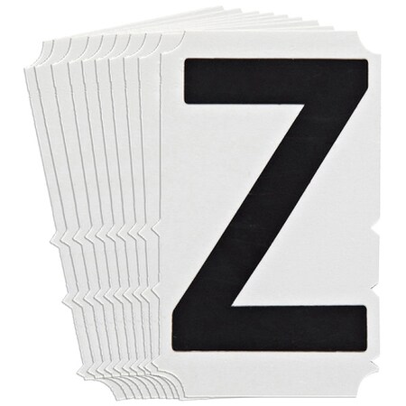 LetterLabel, 6-3/4inH, 4-3/8inW, PK10 MPN:5180P-Z