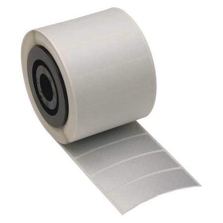 Tamper Evident Label, Silver, Labels/Roll: 1225 MPN:52149