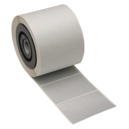 Tamper Evident Label, Silver, Labels/Roll: 650 MPN:52150