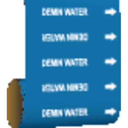 Pipe Marker, Demin Water, Blue, 52673 MPN:52673