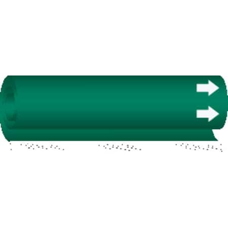 Pipe Marker, (Blank), Grn, 1-1/2 to2-3/8 In, 5601-I MPN:5601-I