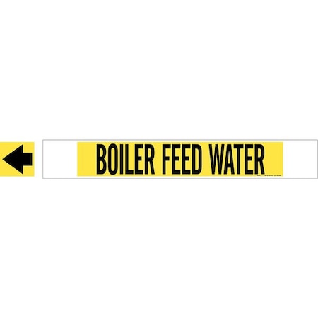 Pipe Mrkr, Boiler Feed Water, 8 In or Grtr MPN:5637-HPHV
