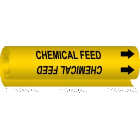 Pipe Markr, Chemical Feed, Y, 1/2to1-3/8 In MPN:5645-O