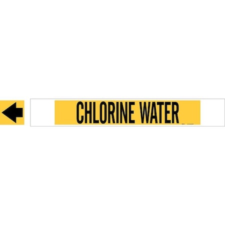 Pipe Marker, Polyester Over Laminate, 5653-HPHV MPN:5653-HPHV