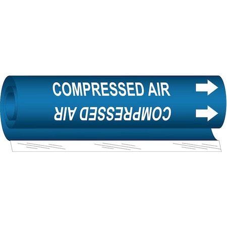 Pipe Mrkr, Compressed Air, 1-1/2to2-3/8 In, 5660-I MPN:5660-I