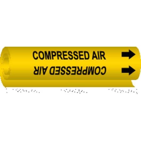 Pipe Mrkr, Compressed Air, 1-1/2to2-3/8 In, 5661-I MPN:5661-I