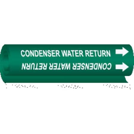 Pipe Marker, Condenser Water Return, Green, 5665-I MPN:5665-I