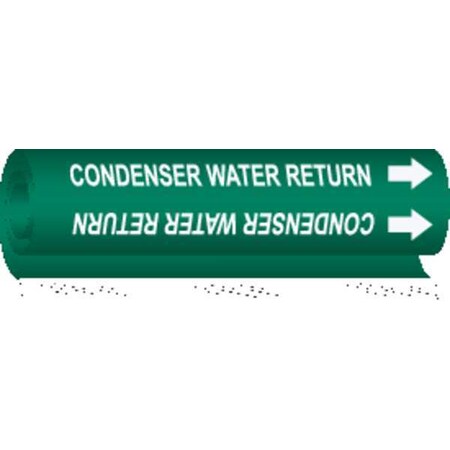 Pipe Marker, Condenser Water Return, Green, 5665-O MPN:5665-O