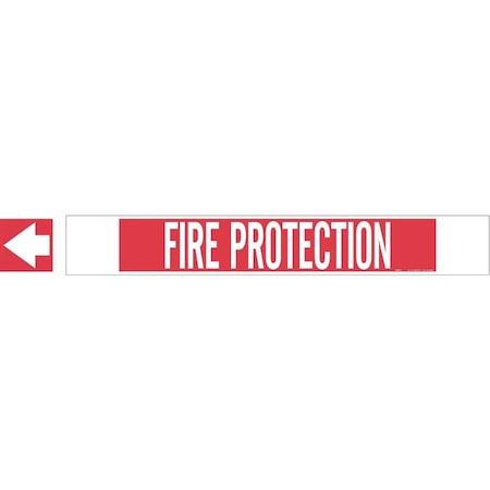 Pipe Markr, Fire Protection, R, 8 In orGrtr MPN:5688-HPHV