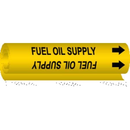 Pipe Mrkr, Fuel Oil Supply, 1-1/2to2-3/8In, 5697-I MPN:5697-I