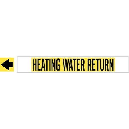 Pipe Mkr, Heating Water Return, 8In orGrtr MPN:5702-HPHV
