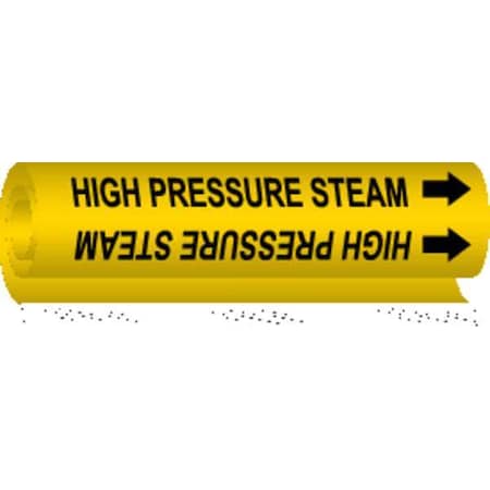 Pipe Mrkr, High Pressure Steam, 1/2to1-3/8 MPN:5706-O