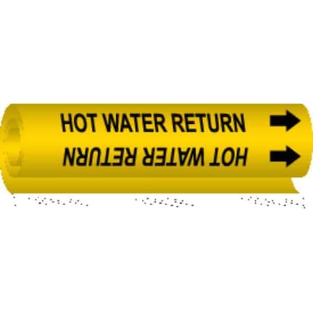 Pipe Marker, Hot Water Return, 5708-I MPN:5708-I