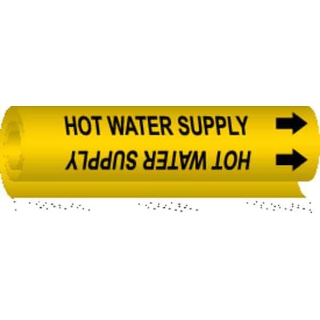 Pipe Marker, Hot Water Supply, 5709-O MPN:5709-O
