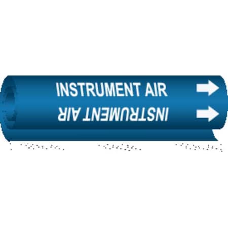 Pipe Marker, Instrument Air, 5 in H, 8 in W MPN:5716-O
