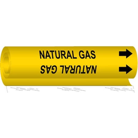 Pipe Markr, Natural Gas, Y, 2-1/2to7-7/8 In, 5726-II MPN:5726-II