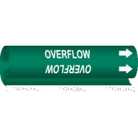 Pipe Marker, Overflow, 5733-I MPN:5733-I