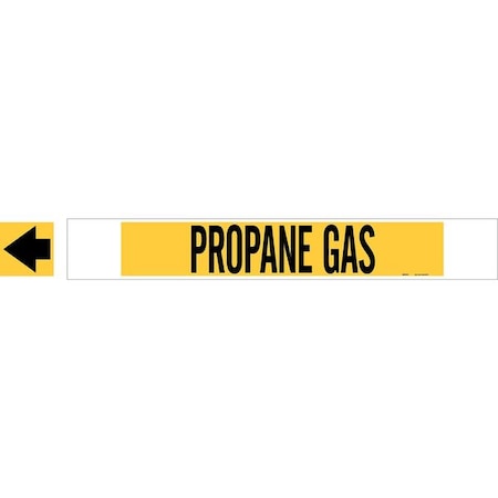 Pipe Marker, Polyester Over Laminate, 5748-HPHV MPN:5748-HPHV