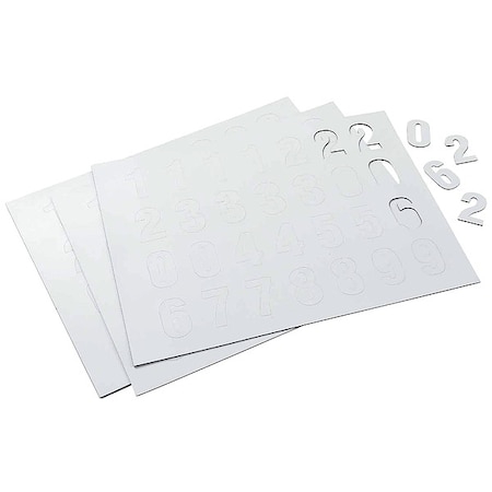 NumberLabelSet, 1-1/2inH, 1inW, PK112 MPN:57624