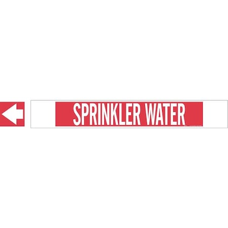 Pipe Markr, Sprinkler Water, R, 8 In orGrtr MPN:5765-HPHV