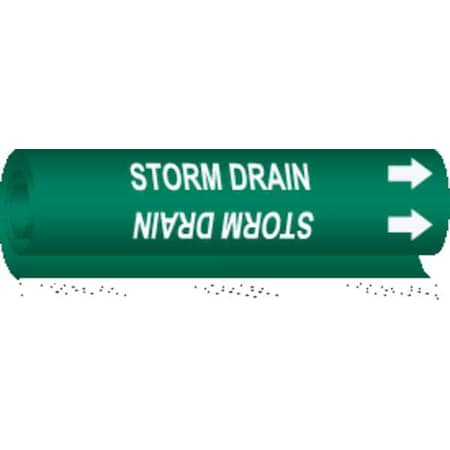 Pipe Marker, Storm Drain, 1-1/2to2-3/8 In, 5769-I MPN:5769-I