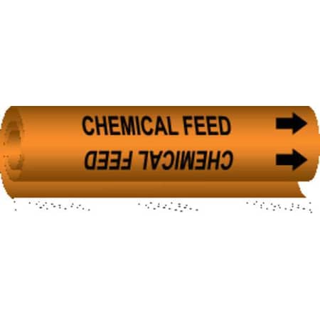Pipe Marker, Chemical Feed, 5808-I MPN:5808-I