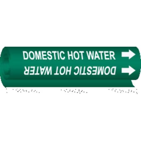 Pipe Marker, Domestic Hot Water, 5815-I MPN:5815-I