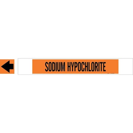 Pipe Marker, Polyester Over Laminate, 5848-HPHV MPN:5848-HPHV