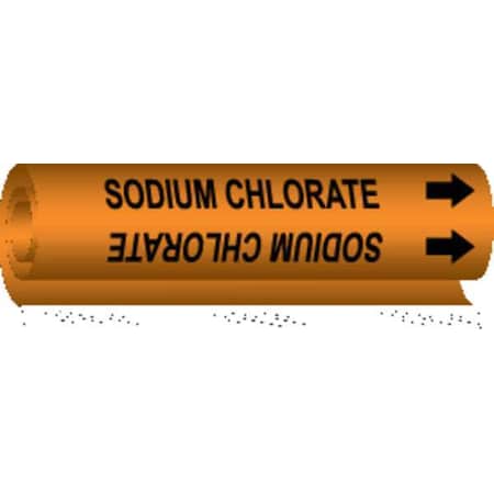 Pipe Marker, Sodium Hypochlorite, 5848-I MPN:5848-I