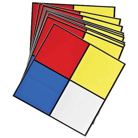 NFPA Sign, 5 in Height, 5 in Width, Diamond MPN:58501