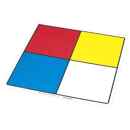 NFPA Placard, Fiberglass, 11 in W x 11 in H MPN:58656