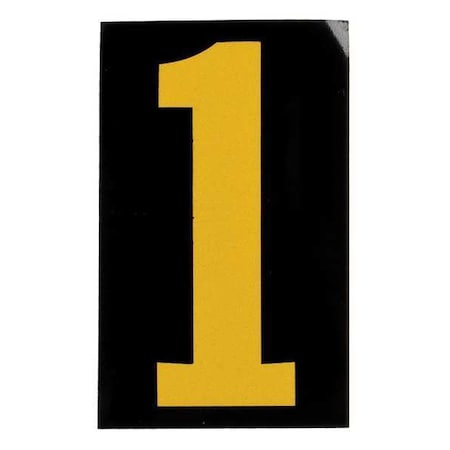 NumberLabel, 1-7/8inH, 1-3/8inW, PK25 MPN:5890-1