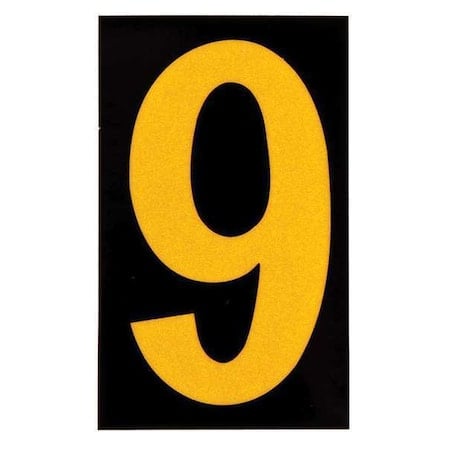 NumberLabel, 1-7/8inH, 1-3/8inW, PK25 MPN:5890-9