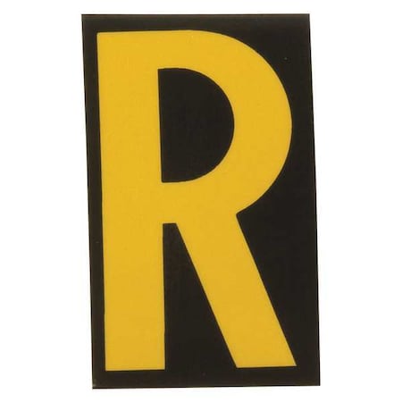 LetterLabel, 1-7/8inH, 1-3/8inW, PK25 MPN:5890-R