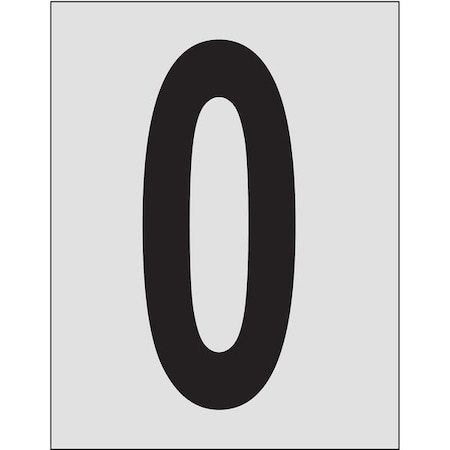 NumberLabel, 1-1/2inH, 1inW, PK25 MPN:5900-0
