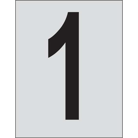 NumberLabel, 1-1/2inH, 1inW, PK25 MPN:5900-1