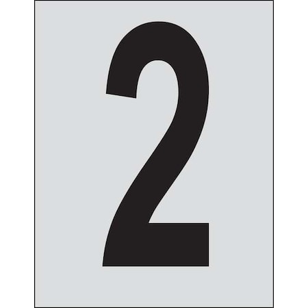 NumberLabel, 1-1/2inH, 1inW, PK25 MPN:5900-2