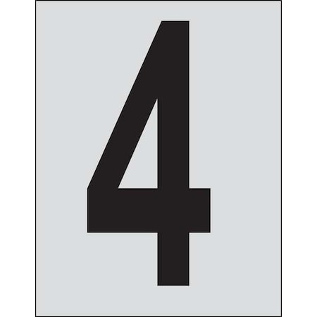 NumberLabel, 1-1/2inH, 1inW, PK25 MPN:5900-4