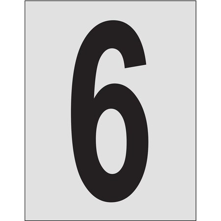 NumberLabel, 1-1/2inH, 1inW, PK25 MPN:5900-6