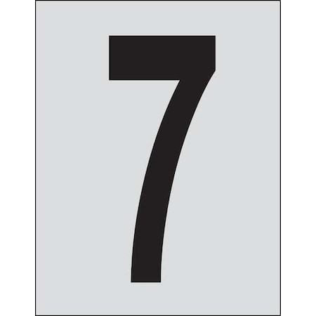 NumberLabel, 1-1/2inH, 1inW, PK25 MPN:5900-7