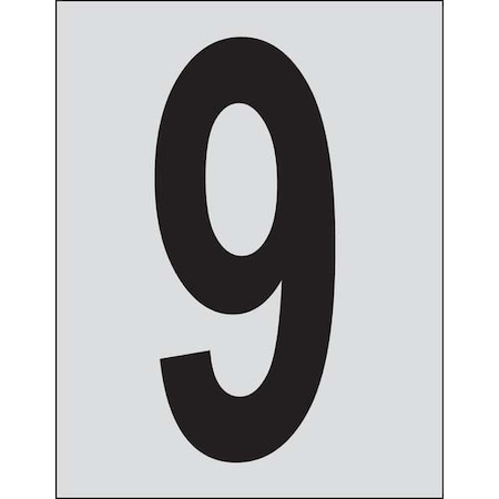 NumberLabel, 1-1/2inH, 1inW, PK25 MPN:5900-9