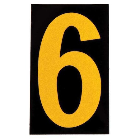 NumberLabel, 1-1/2inH, 1inW, PK25 MPN:5905-6