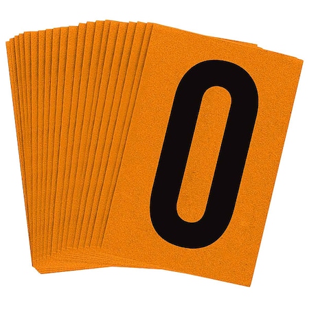 NumberLabel, 1-1/2inH, 1inW, PK25 MPN:5910-0