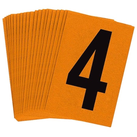 NumberLabel, 1-1/2inH, 1inW, PK25 MPN:5910-4