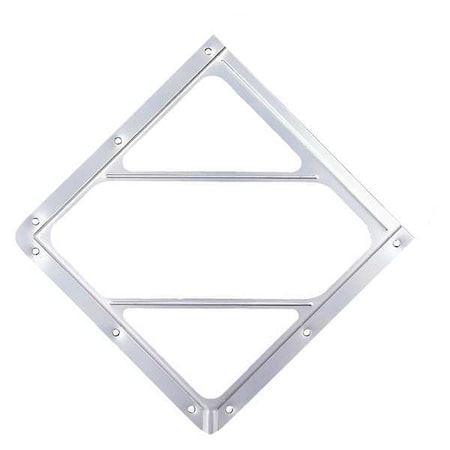 Vehicle Placard Holder, Aluminum, 10 3/4 in W x 10 3/4 in H MPN:60141